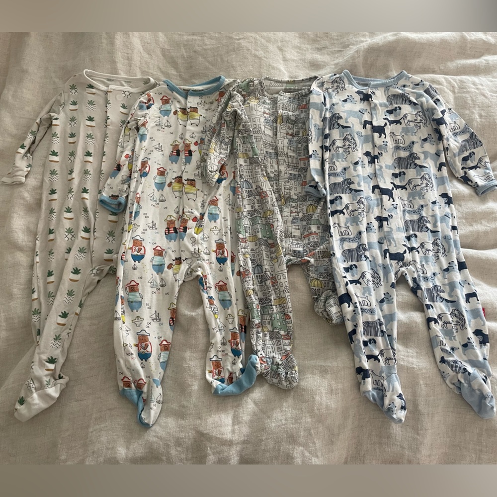 3-6 month modal magnetic me boy bundle